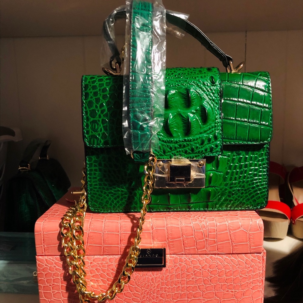 Faux Alligator purse
